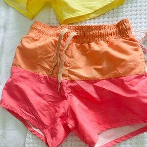 Minnow boys color block boardie